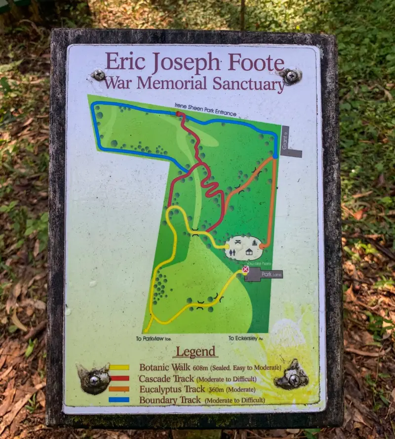 EJ Foote Sanctuary: Botanic Garden Loop