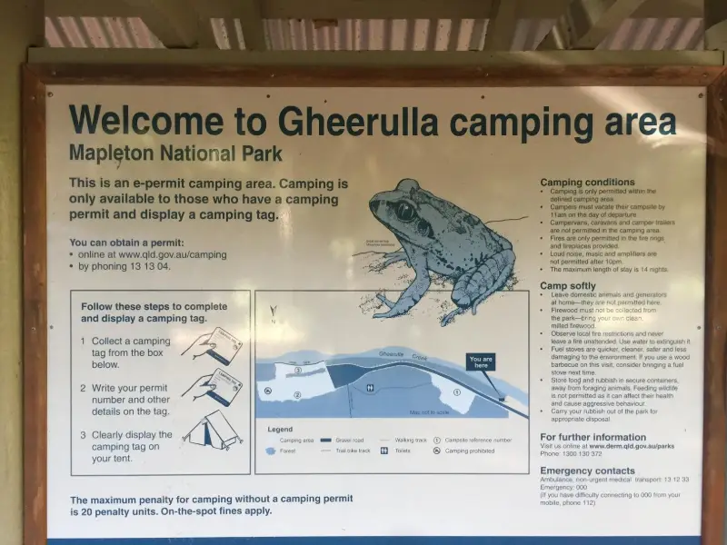 Mapleton National Park: Gheerulla Full Loop Hike