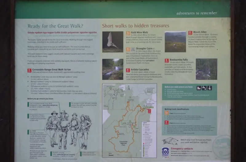 Conondale National Park: Conondale Range Great Walk – Full 56km Circuit