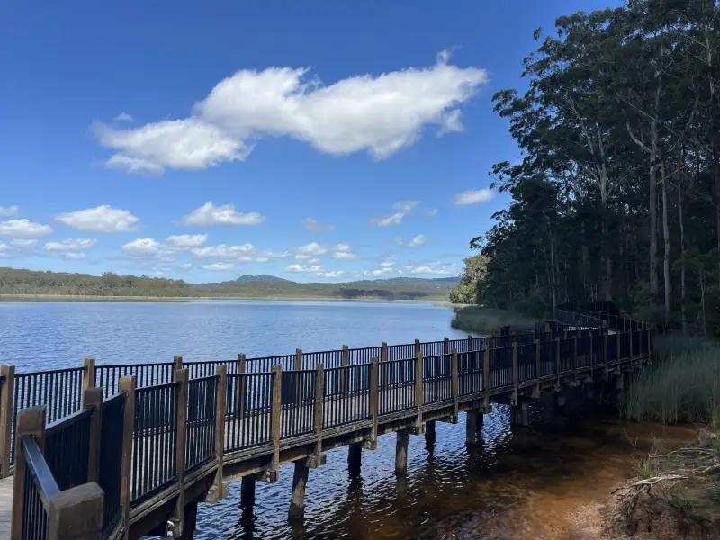 Ewen Maddock Dam Main Track