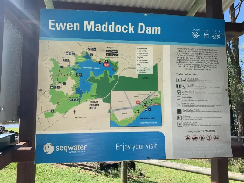 Ewen Maddock Dam Main Track