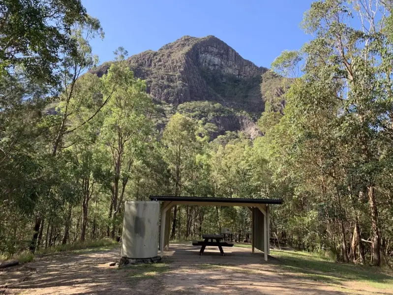 Glass House Mountains National Park: Mt Beerwah View