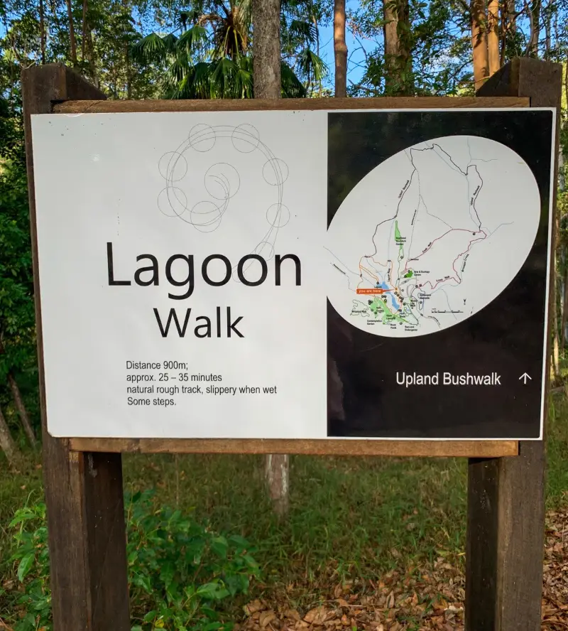 Maroochy Regional Bushland Botanic Garden: Lagoon walk